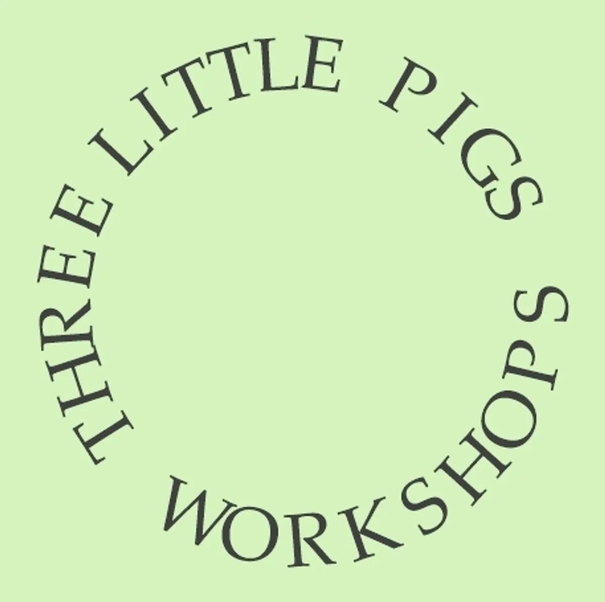 Three Little Pigs Workshop Logo